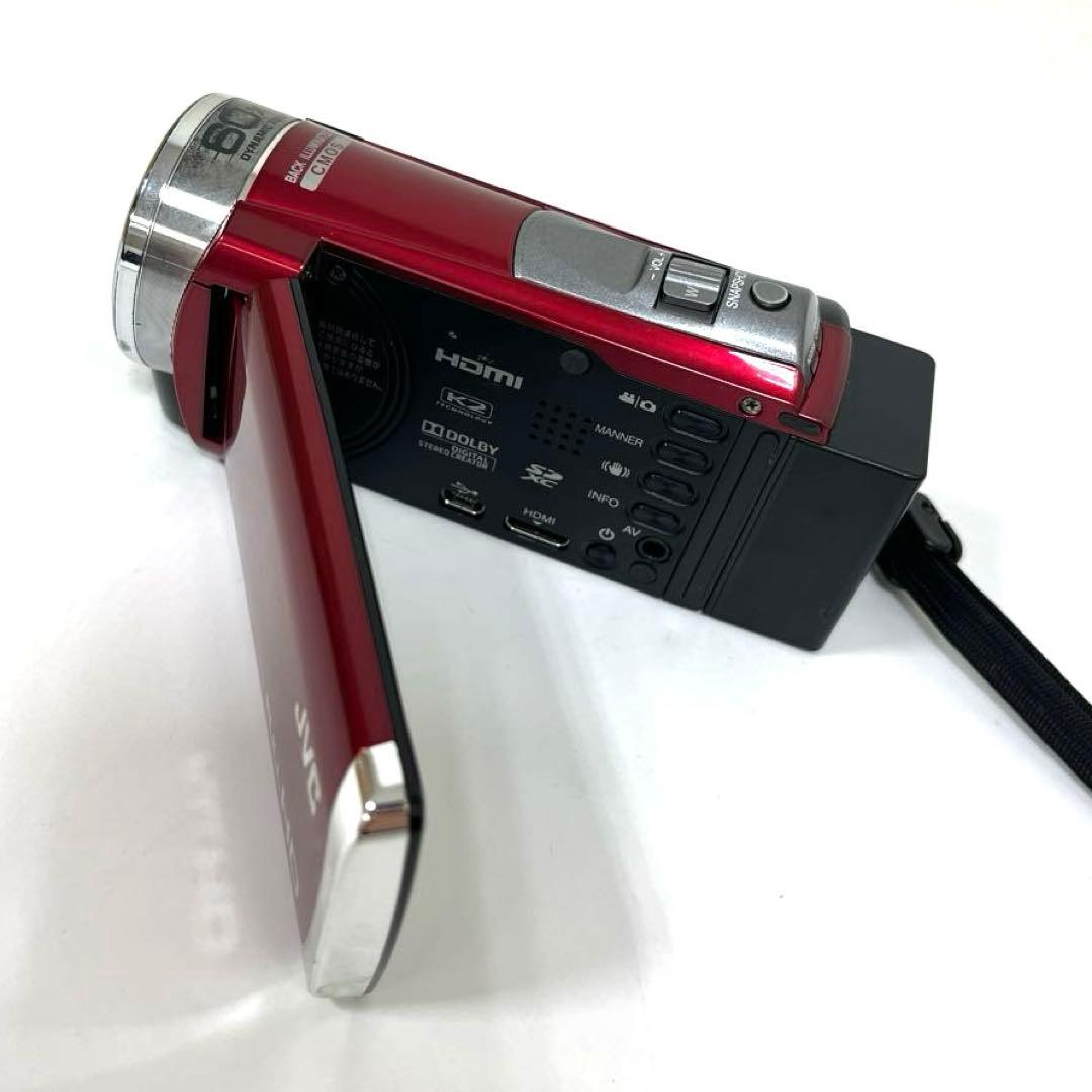 【動作確認済】JVC ケンウッド Everio GZ-E235-R ビデオカメラ