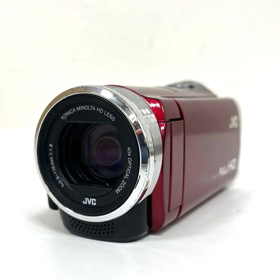 【動作確認済】JVC ケンウッド Everio GZ-E235-R ビデオカメラ