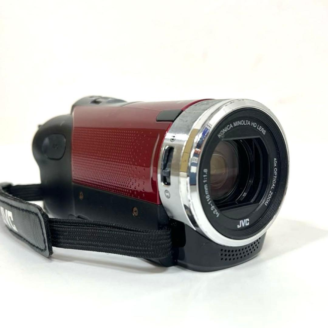【動作確認済】JVC ケンウッド Everio GZ-E235-R ビデオカメラ