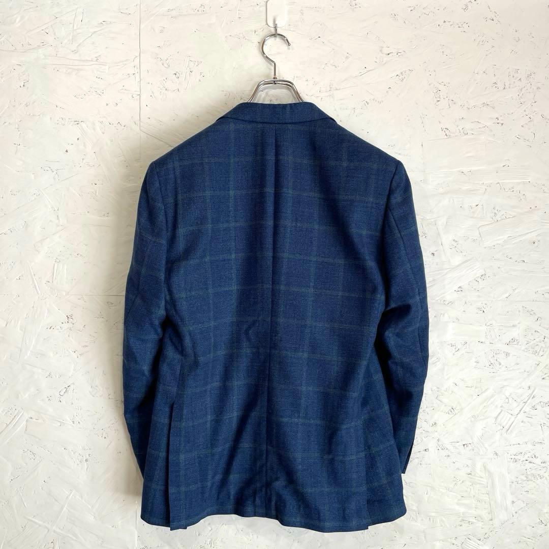 シルク混【Ermenegildo Zegna】ウールテーラードジャケット96AB