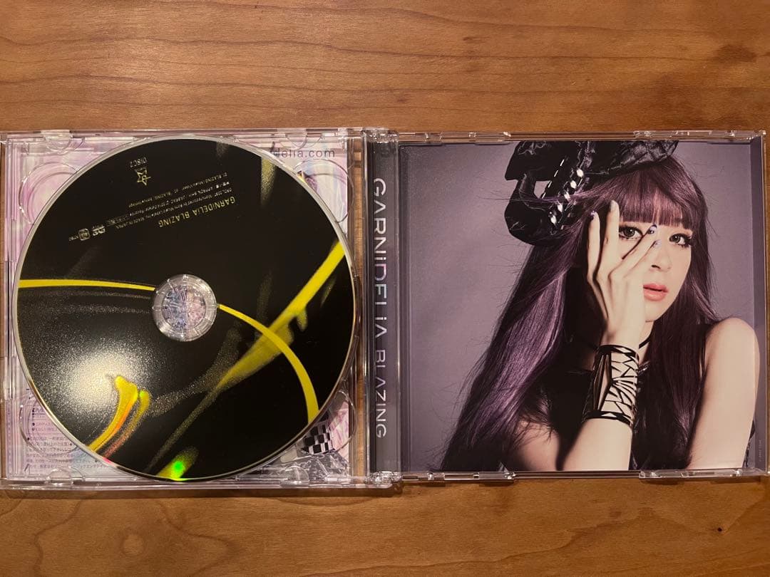 GARNiDELiA BLAZING 初回生産限定盤 CD+DVD直筆サイン入り