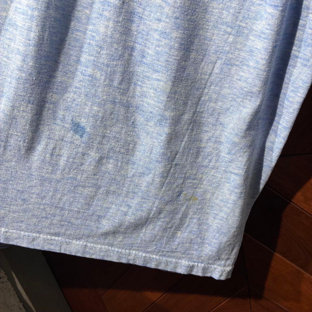 古着 90's USA製 企業Tシャツ リンガーTシャツ ショート丈