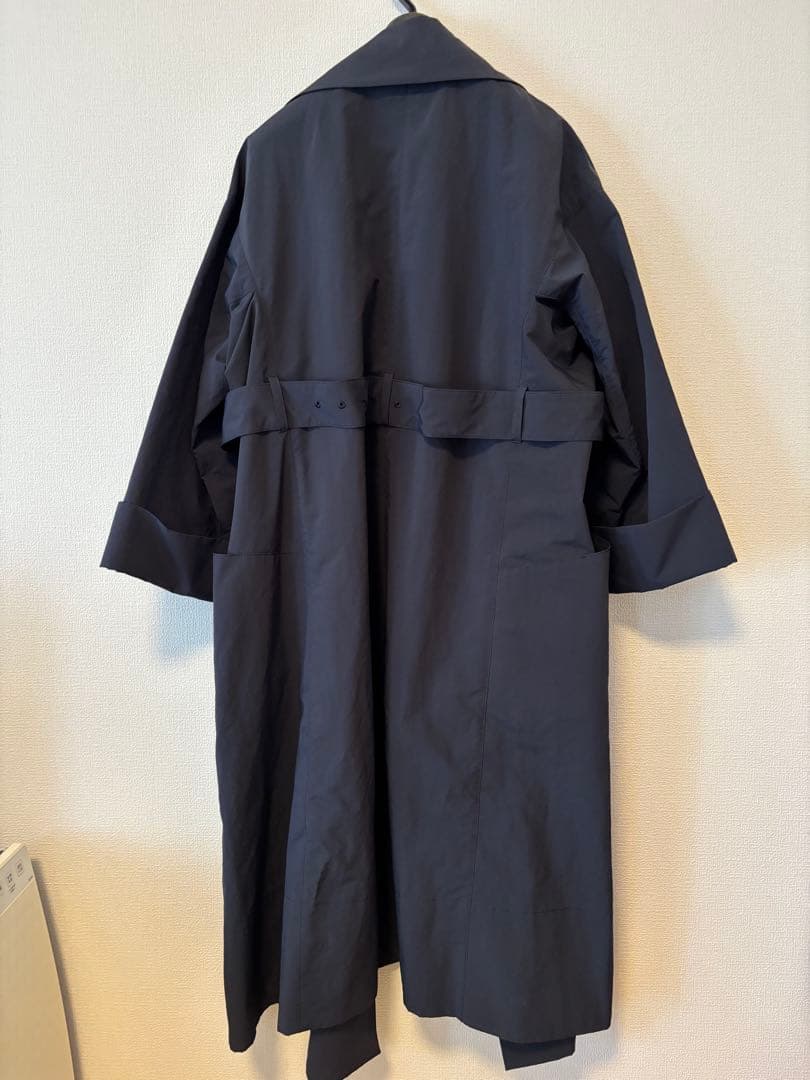 【ほぼ新品】DRESSTERIOR ドレステリア　トレンチコート　ネイビー