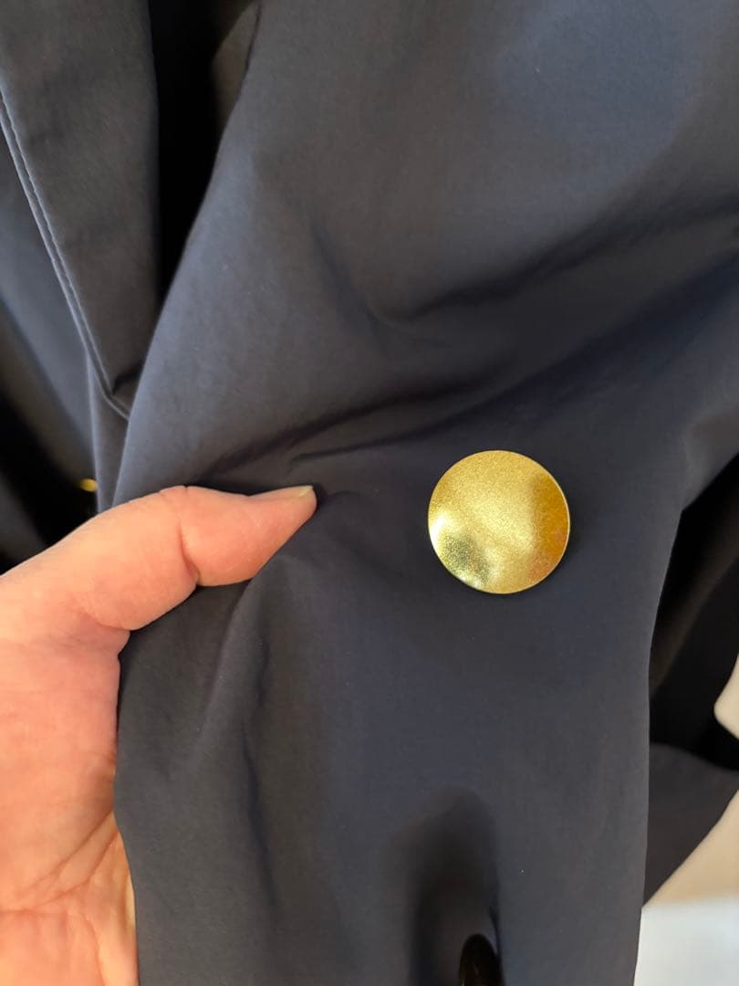 【ほぼ新品】DRESSTERIOR ドレステリア　トレンチコート　ネイビー