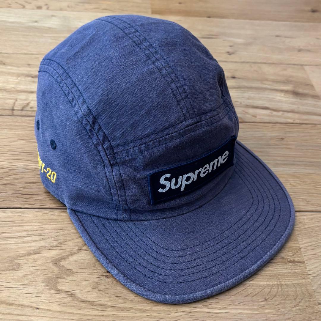 【大人気】Supreme Military Camp Cap ネイビー ボックス
