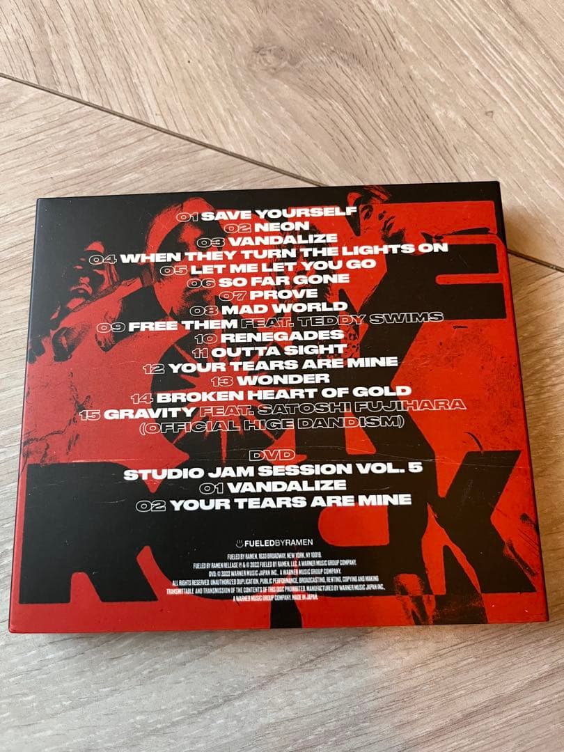 ONE OK ROCK CD、DVD 初回限定版ノベルティ付き