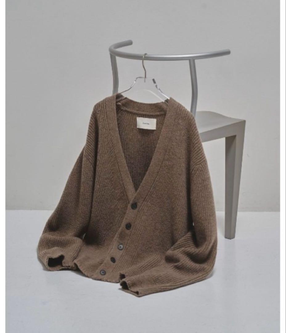 【TODAYFUL】Wool Ribknit Cardigan