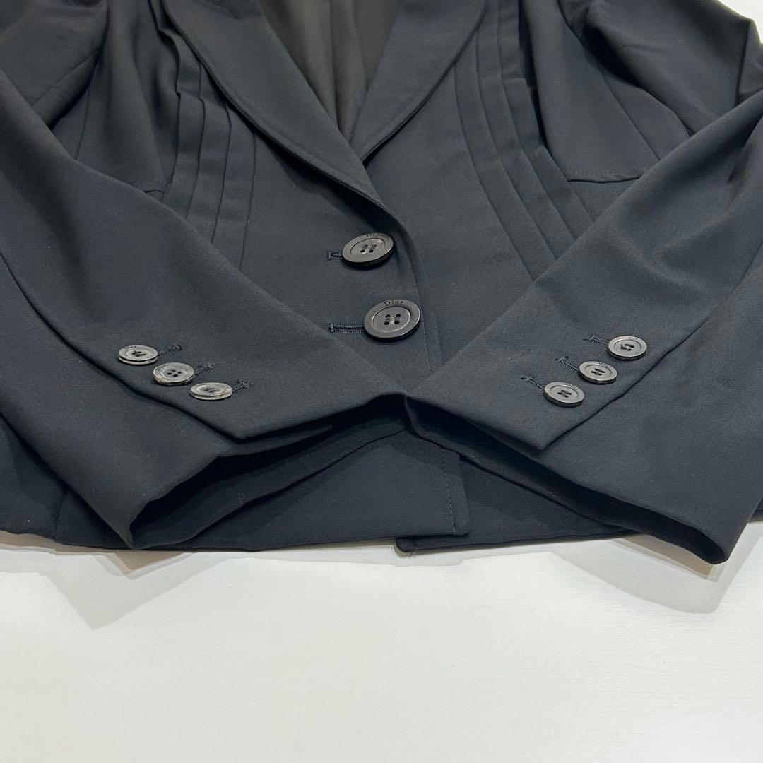 Dior ディオール ガリアーノ期 テーラードジャケット ブラック 38