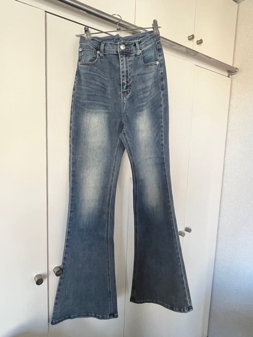 and mary Lacey ribbon denim Mサイズ