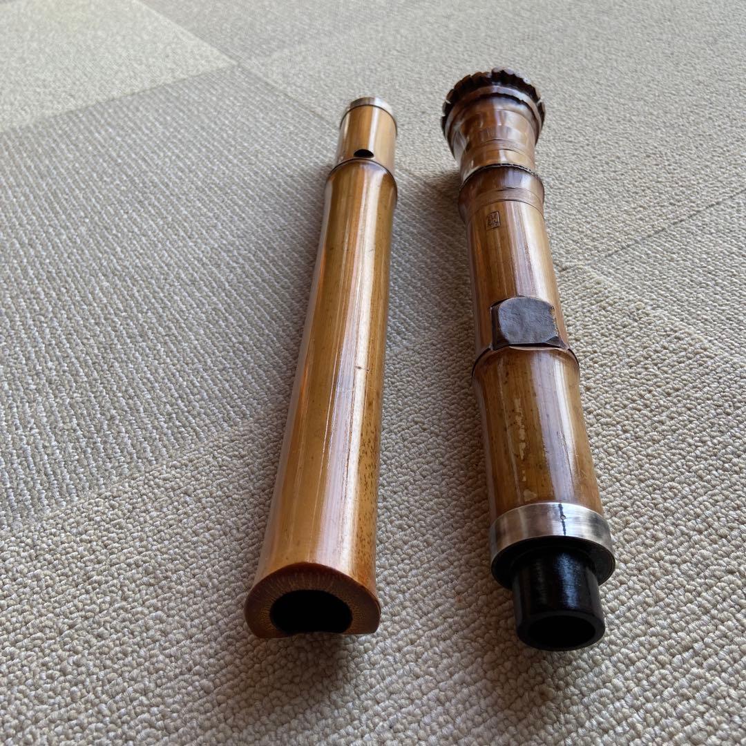 174 尺八　ニ尺一寸管　銘竹風ニ印