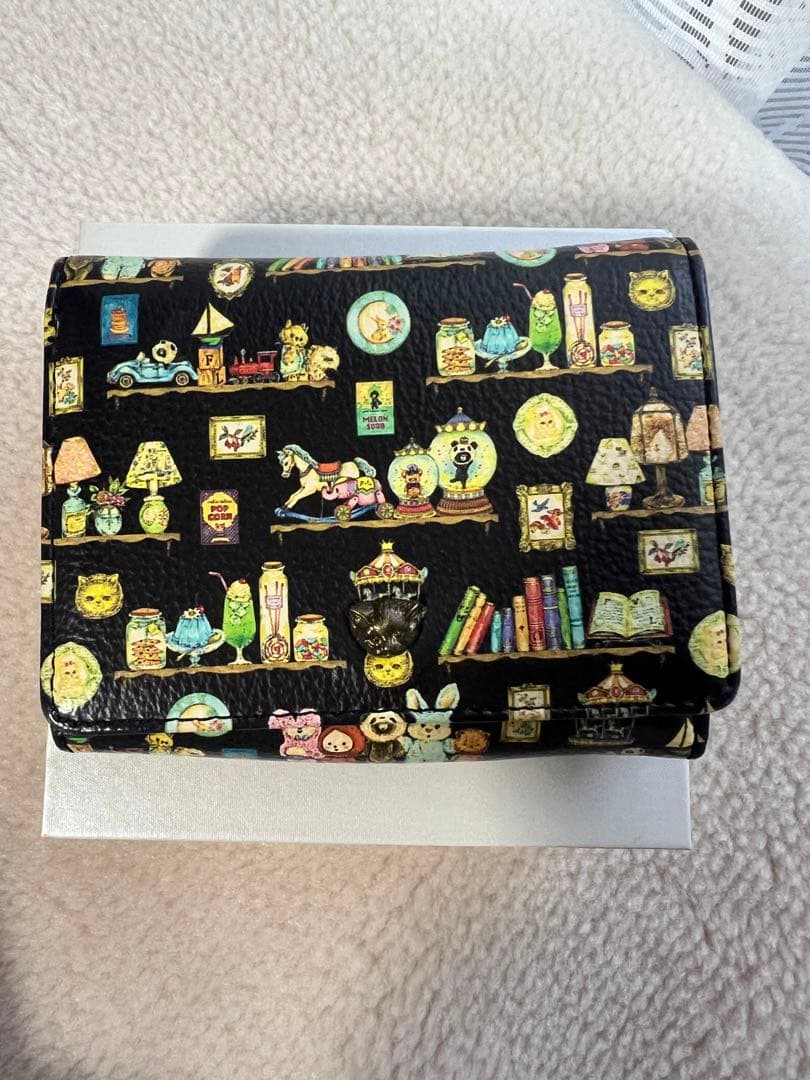 franche lippee 三つ折り財布 黒