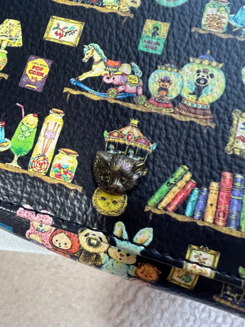 franche lippee 三つ折り財布 黒