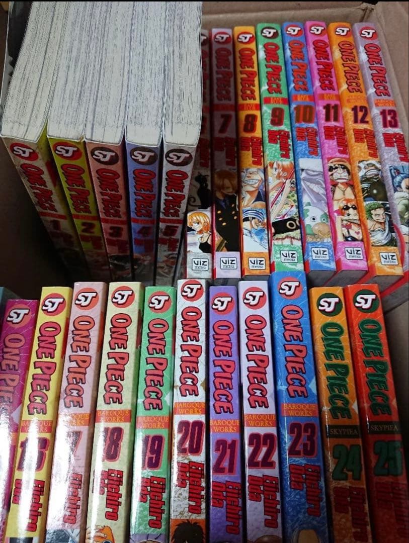 【英語版】 ワンピース ONE PIECE 1-25巻