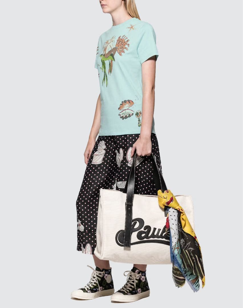 LOEWE ロエベ 20SS PAULA S IBIZA マーメイドTシャツ　S