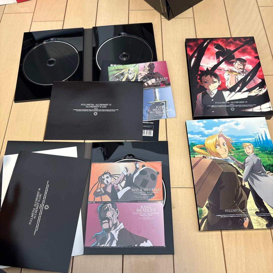 鋼の錬金術師 FULLL ALCHEMIST 初回全16巻セット DVD