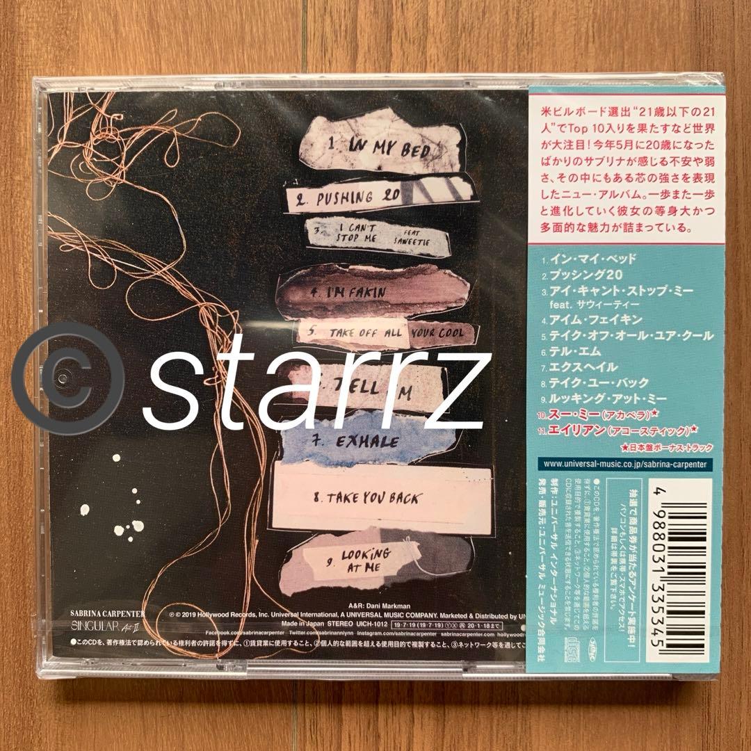 Sabrina Carpenter Singular Act 2 国内盤 2