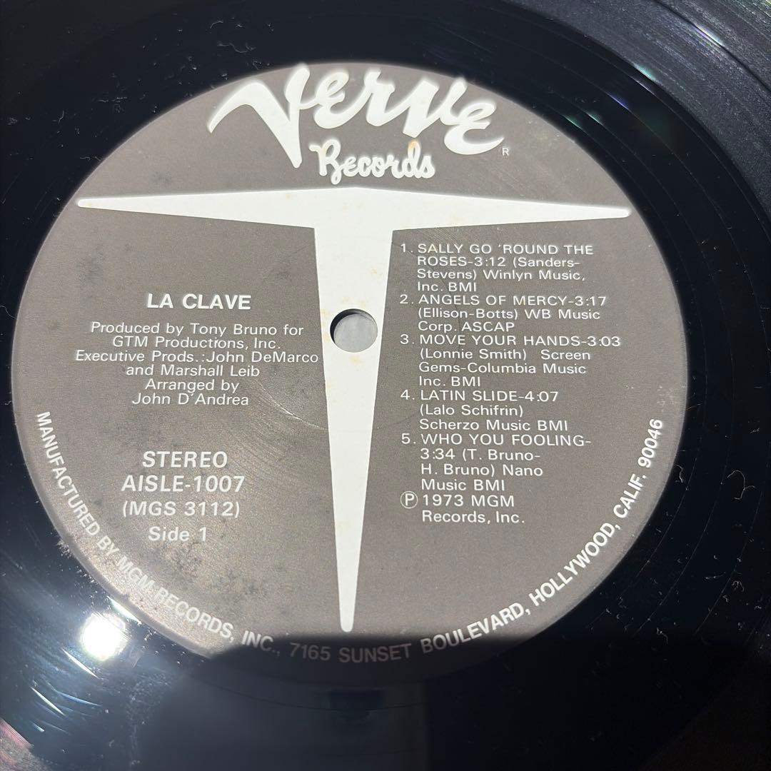 [レコード] 再発　La Clave LP ラクレーブ