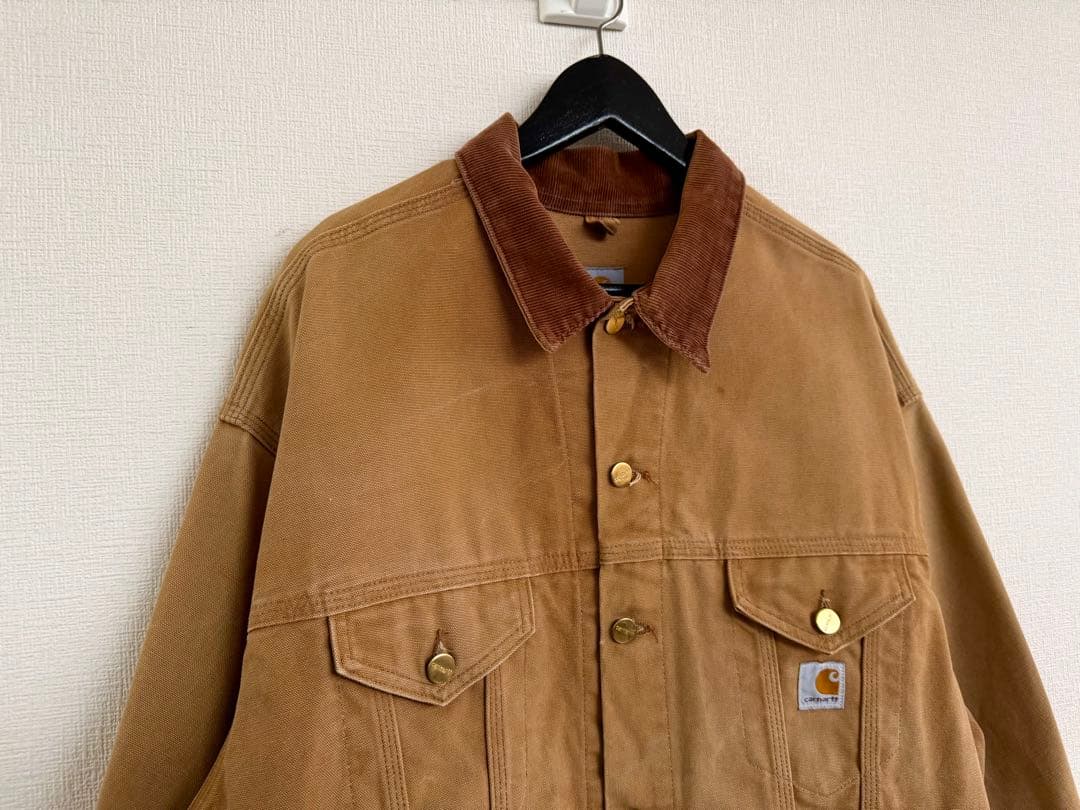 超超スペシャル 80s カーハート トラッカージャケット L ブラウン 茶