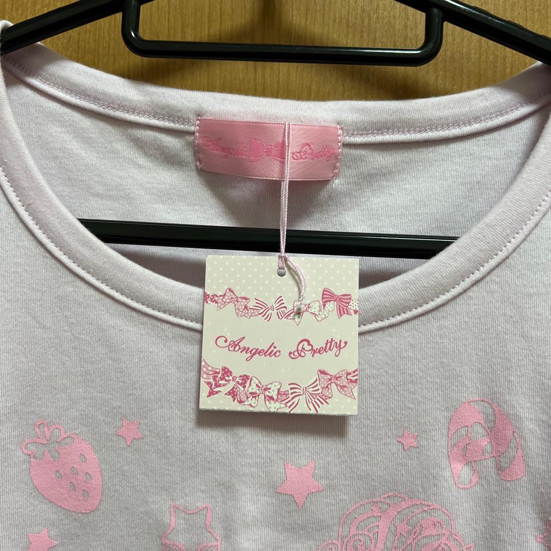 Angelic Pretty Tシャツ ピンク 薄ピンク タグ付き