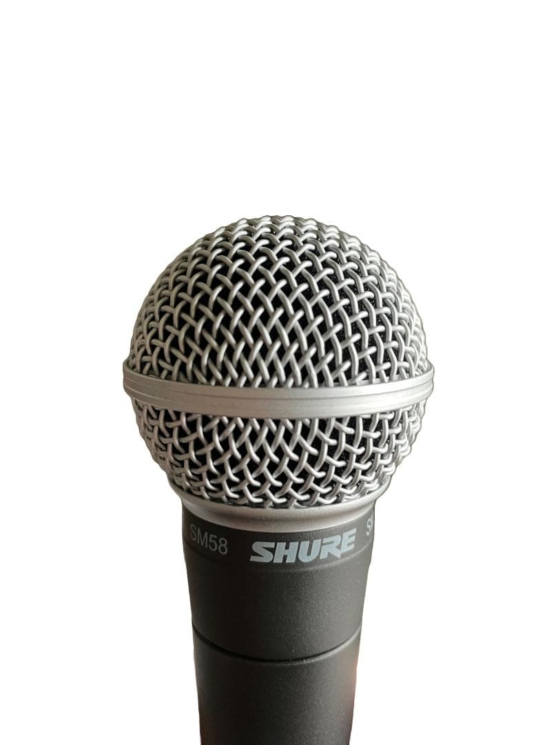 【中古】SHURE SM58 ダイナミックマイク 専用コード・ケース付き