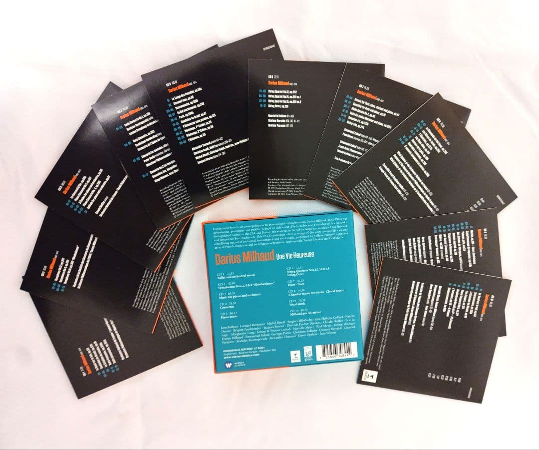 ダリウス・ミヨー没後４０年記念ボックス（１０ＣＤ）