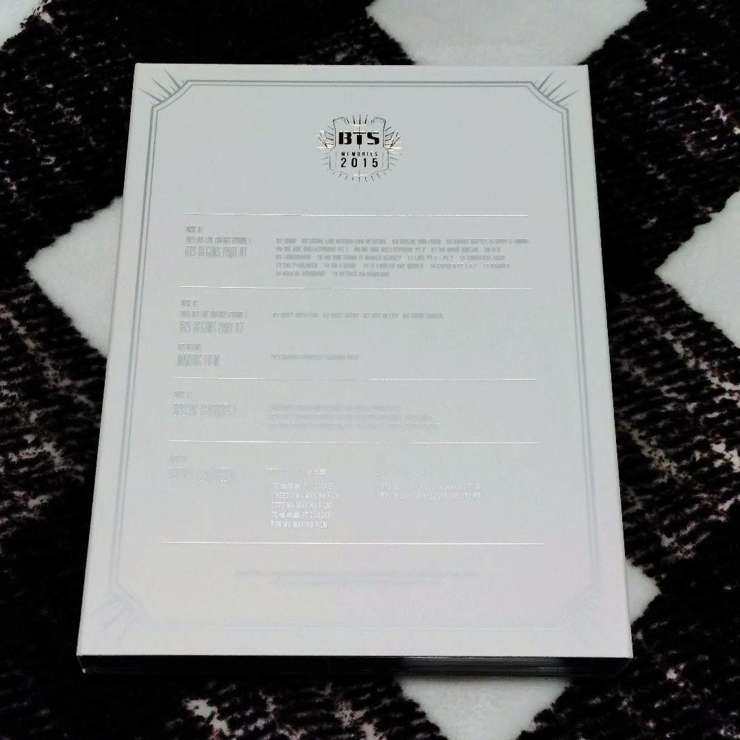 BTS MEMORIES OF 2015 4DVD+フォトブック セット