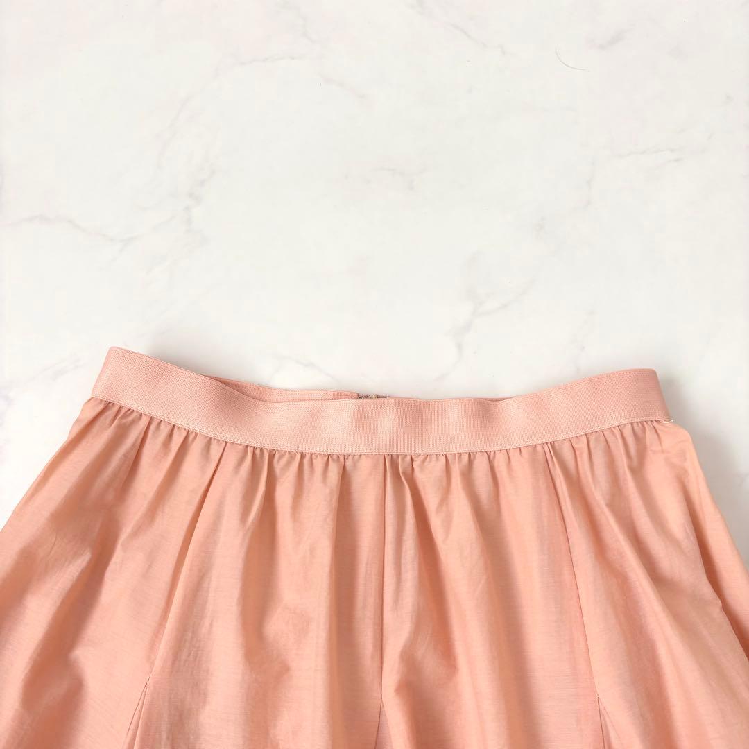 【完売品 タグ付き】アナイ 25SS ナイロンコットンタフタマチフレアスカート