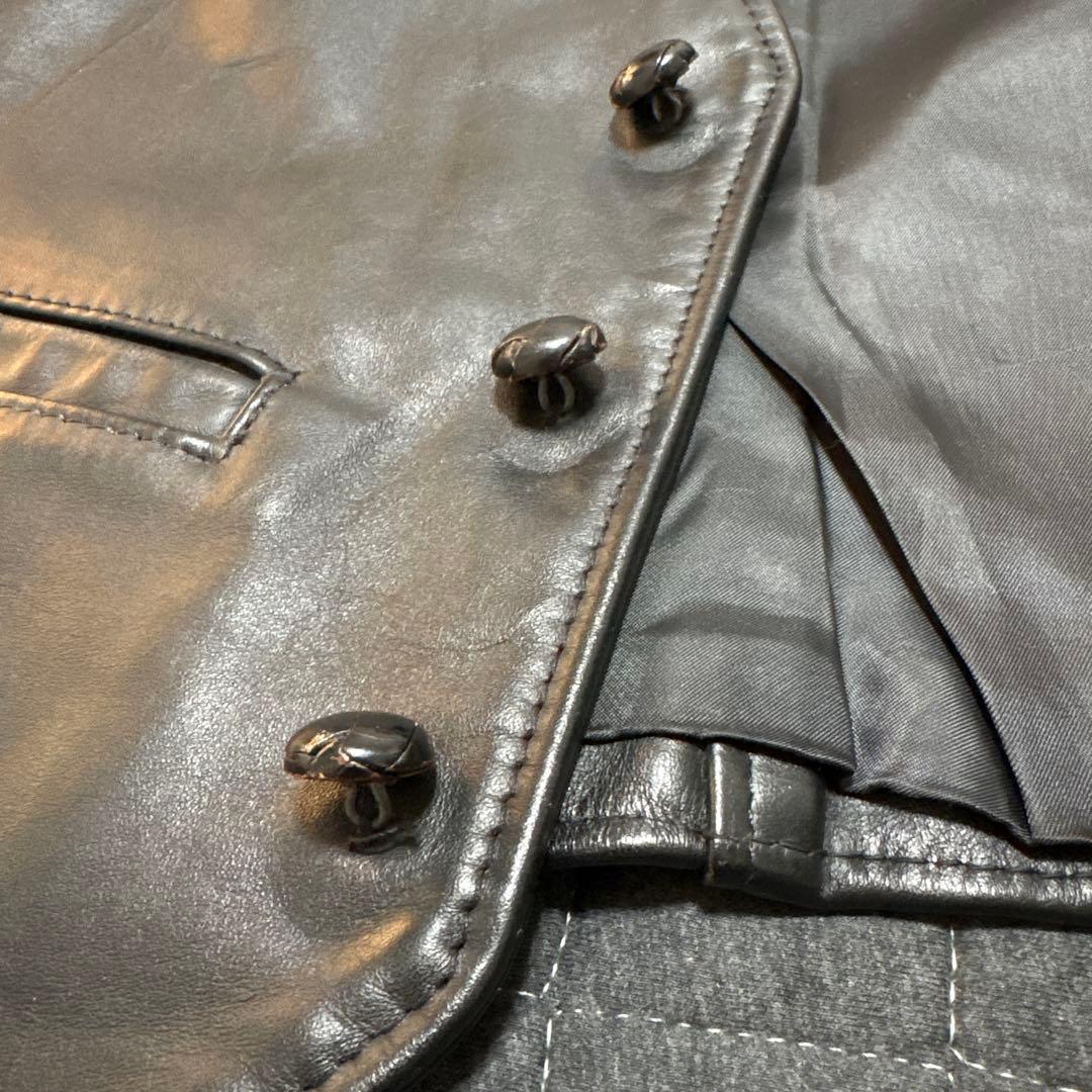 schott レザーベスト