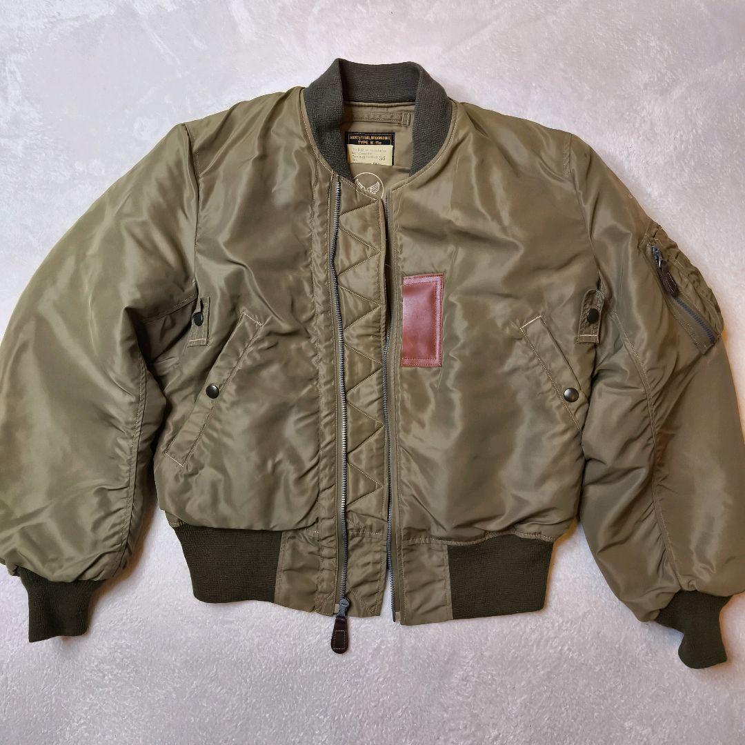 バズリクソンズ B-15B MOD M品番 36 完動CROWNジッパー 36