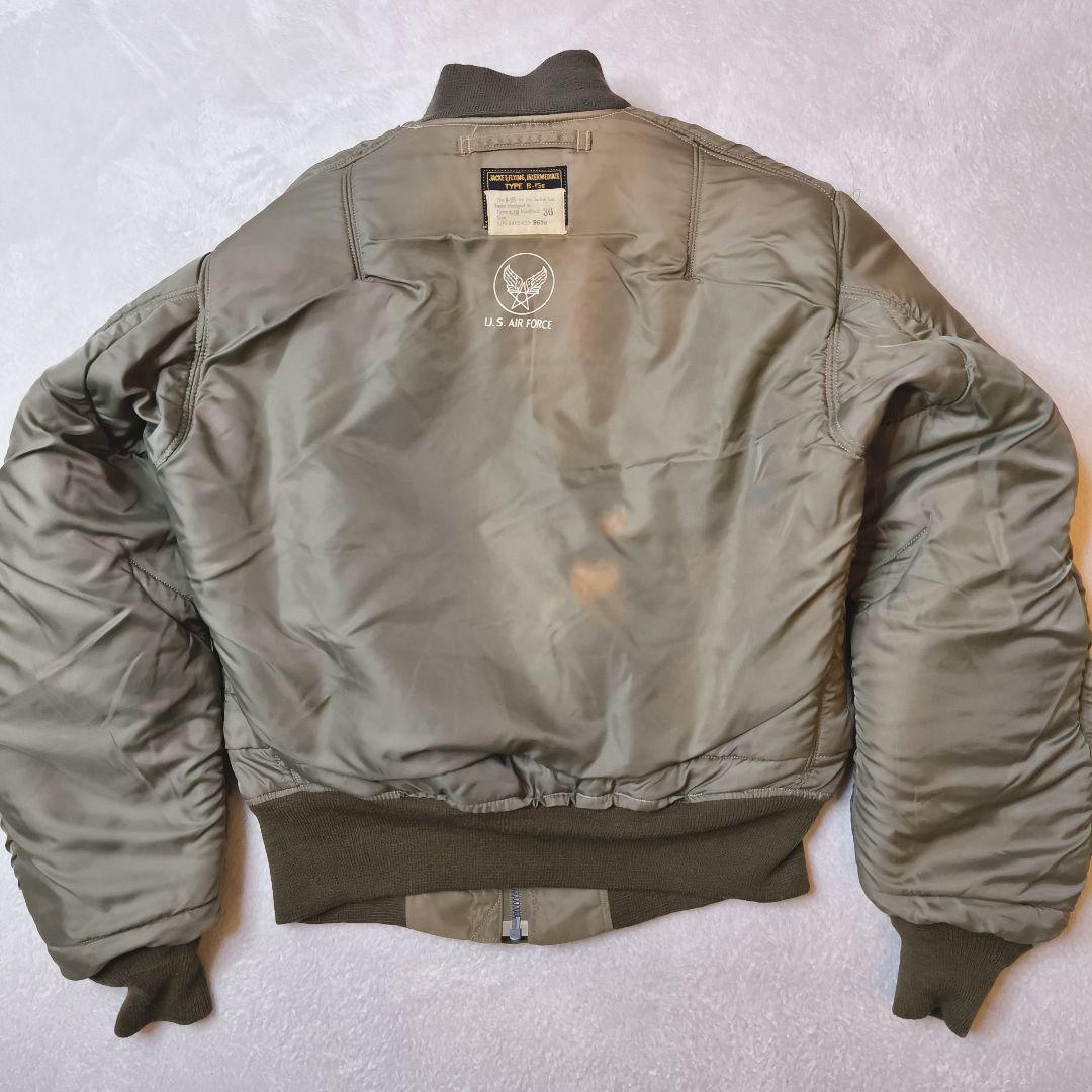 バズリクソンズ B-15B MOD M品番 36 完動CROWNジッパー 36
