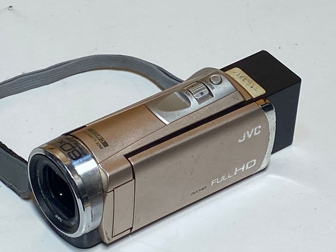 JVC フルHD ビデオカメラ AVCHD シルバ― GZ-E355-N