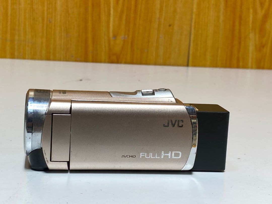 JVC フルHD ビデオカメラ AVCHD シルバ― GZ-E355-N