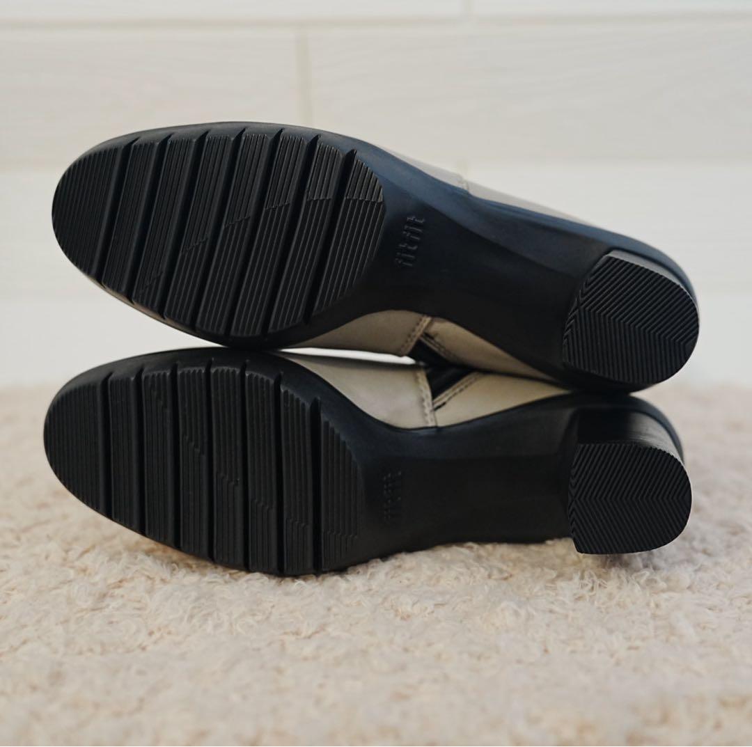 【美品】 fitfit / フィットフィット サイドゴアブーツ 23cm