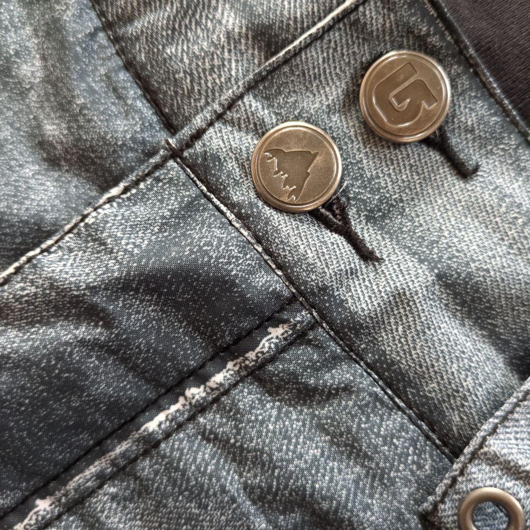 yoshi様未使用級！バートン MB JEANS PT スノボパンツ　デニム調