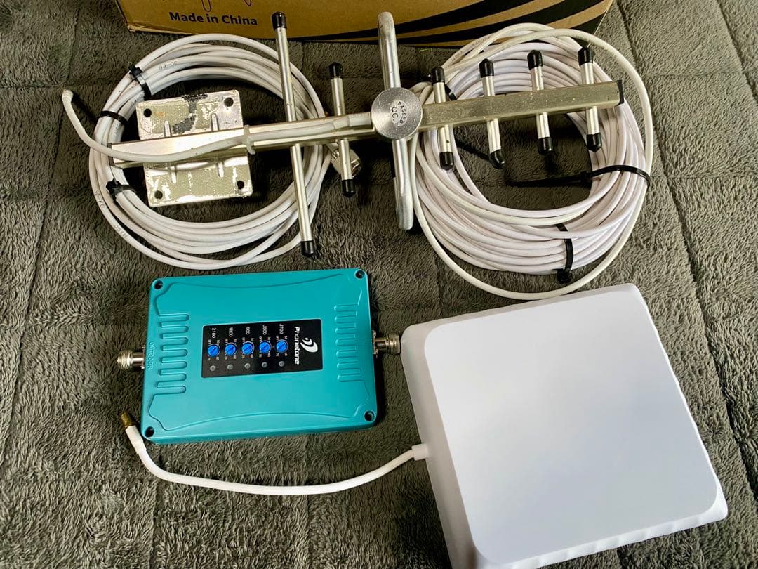 Phonatone 5携帯電話信号ブースター 通信通話確認済み　各携帯会社対応