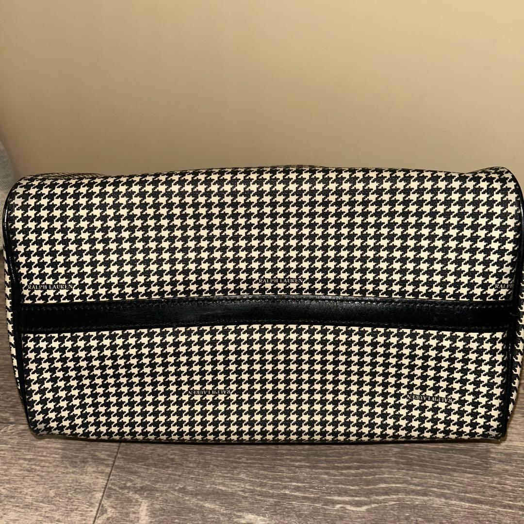 m*1様 RALPH LAUREN / ボストンバッグ　千鳥格子
