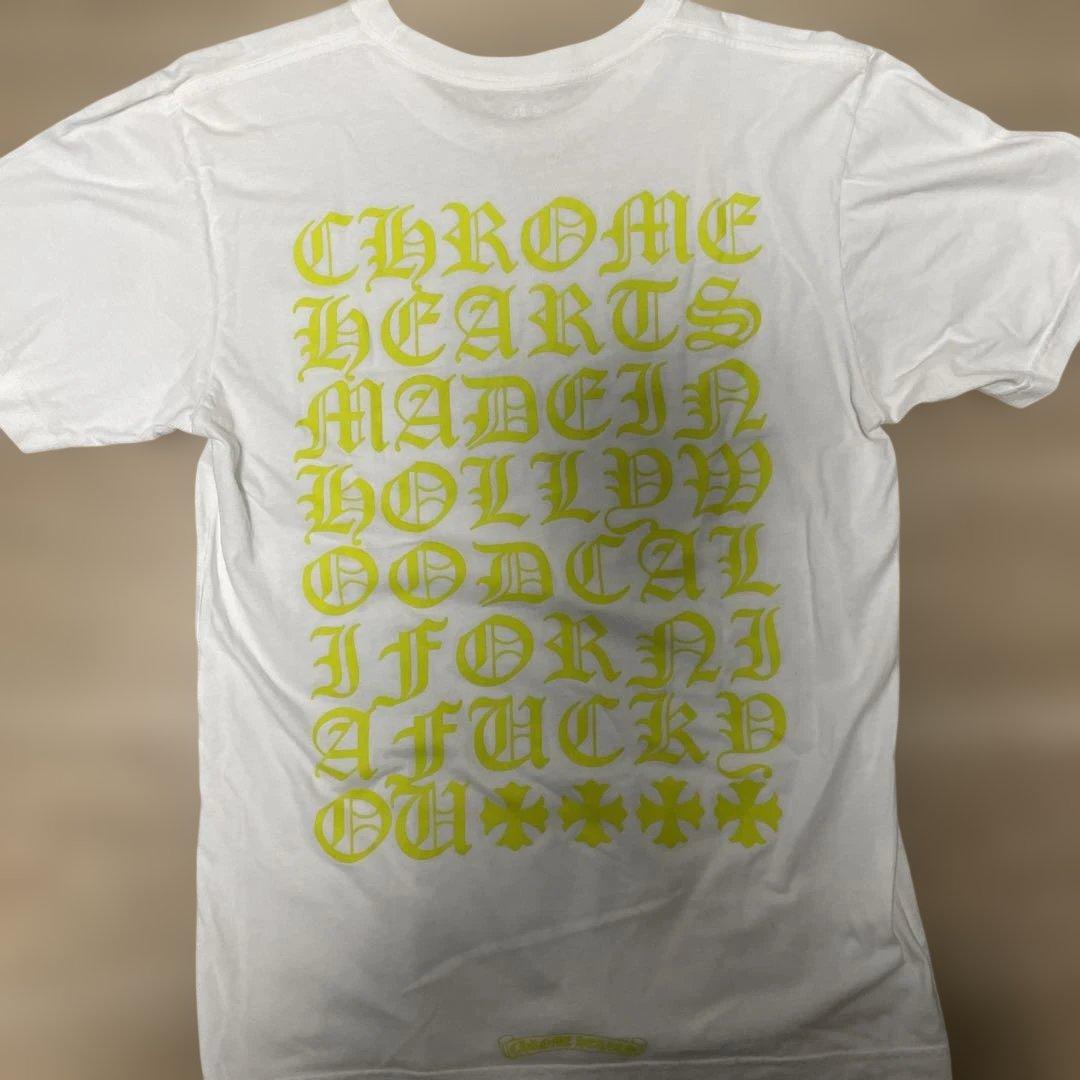CHROME HEARTS 英字プリントTシャツ Mサイズ
