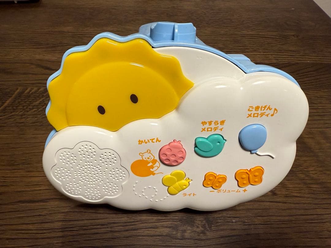 【美品】プーメリー くまのプーさん　えらべる回転6wayジムにへんしんメリー
