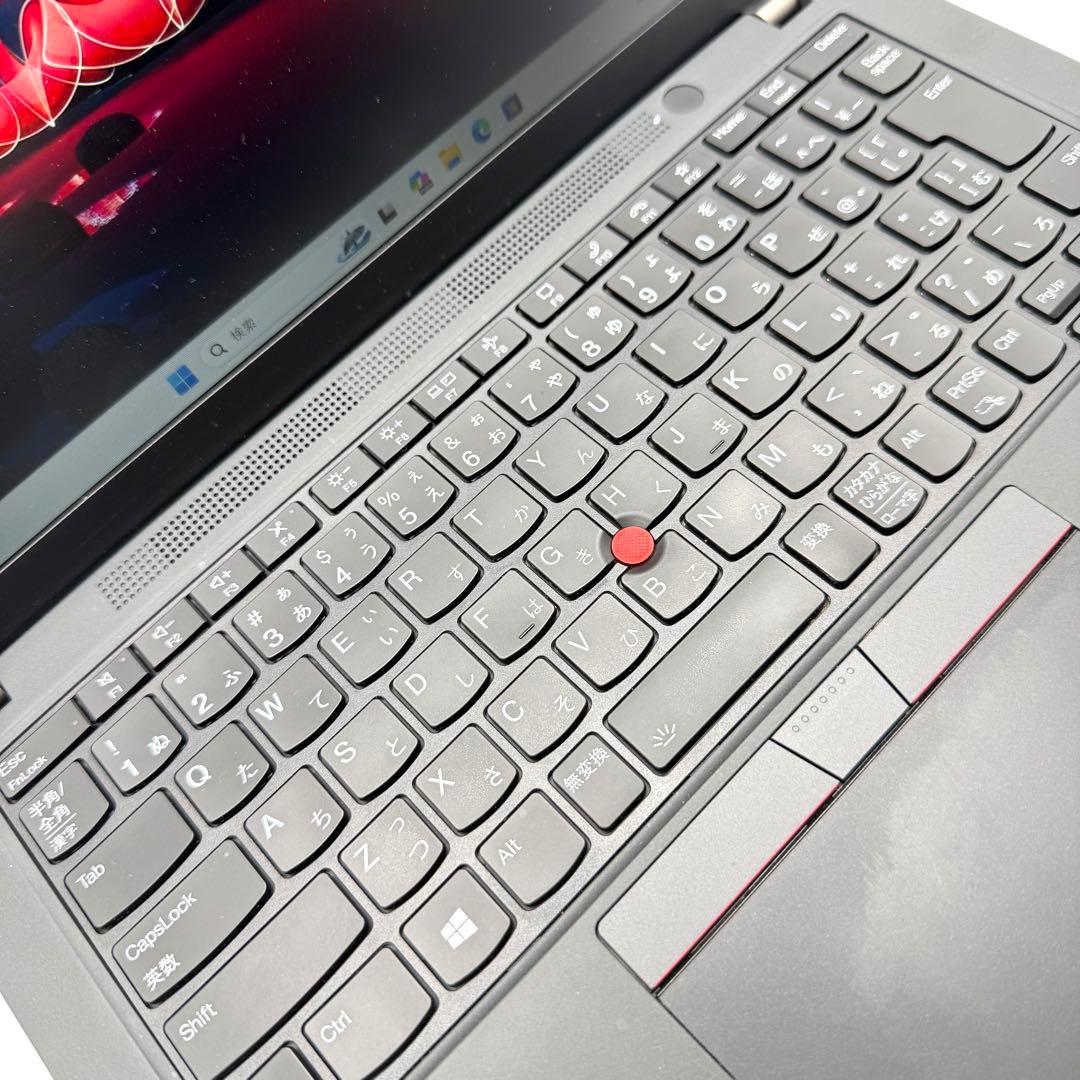 美品 ThinkPad X13 11世代i5 16GB SSD512 テストSS