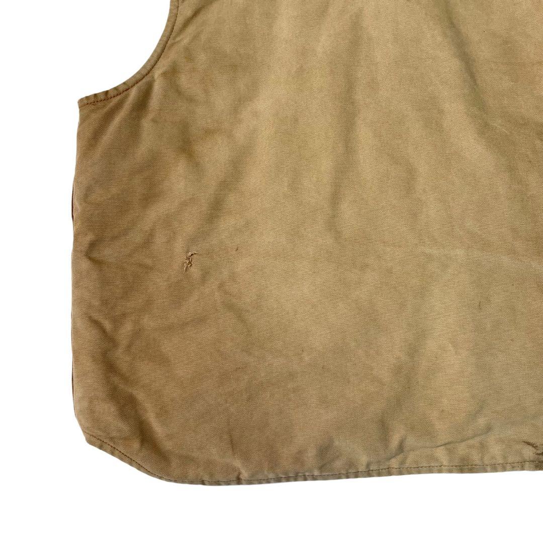 00’s Carhartt ダックベスト ワーク ボロ 企業系 XL
