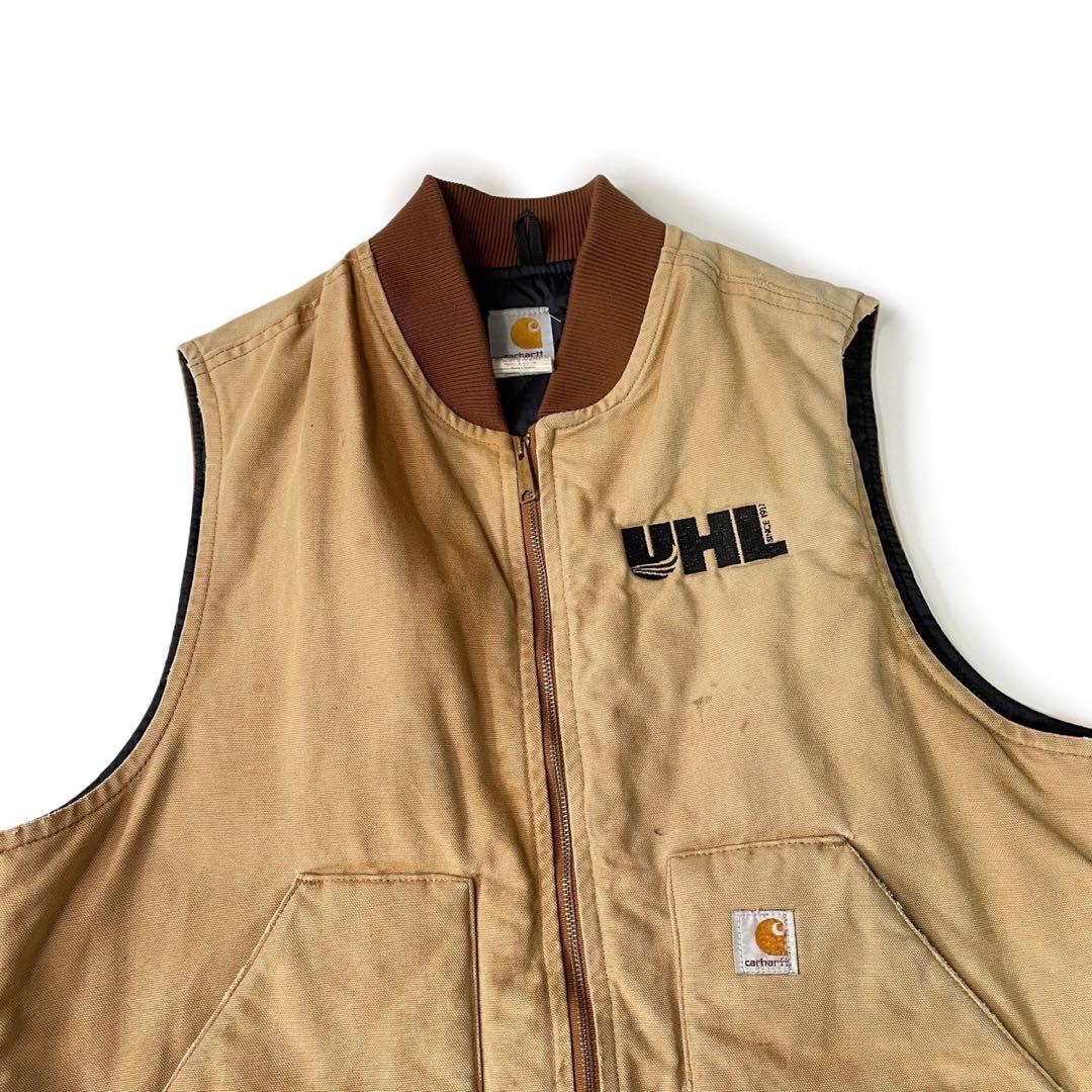 00’s Carhartt ダックベスト ワーク ボロ 企業系 XL