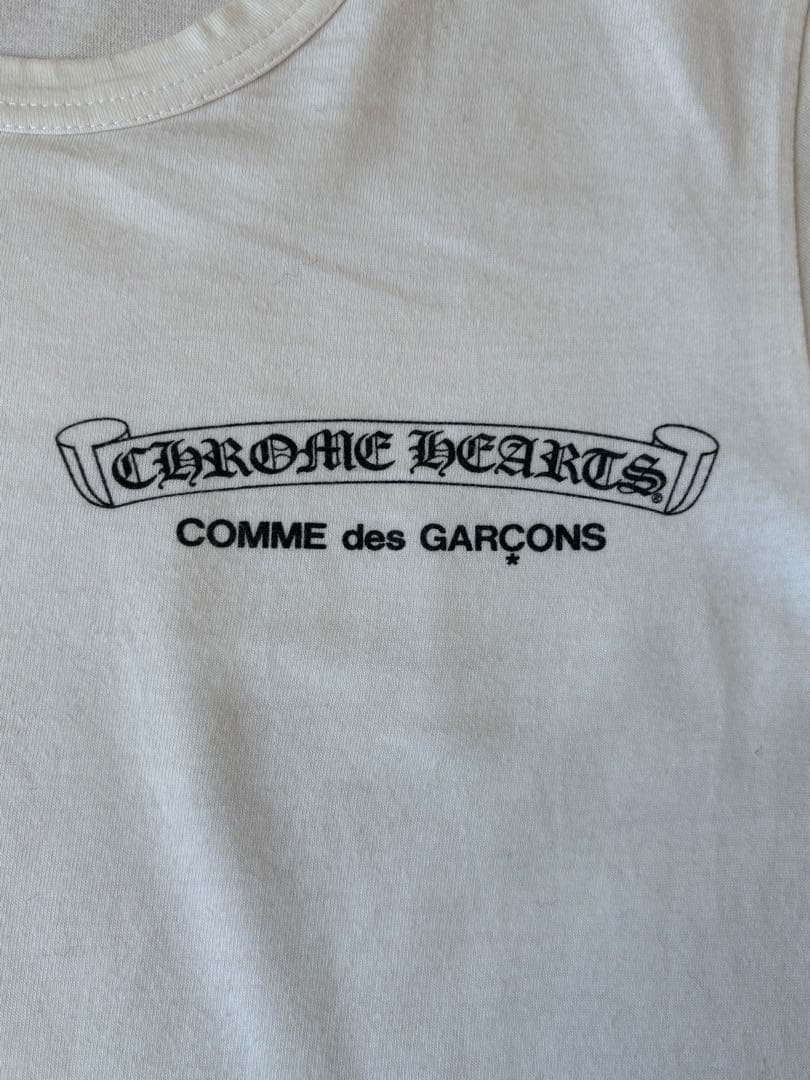 CHROME HEARTS × COMME des GARÇONS Tシャツ S