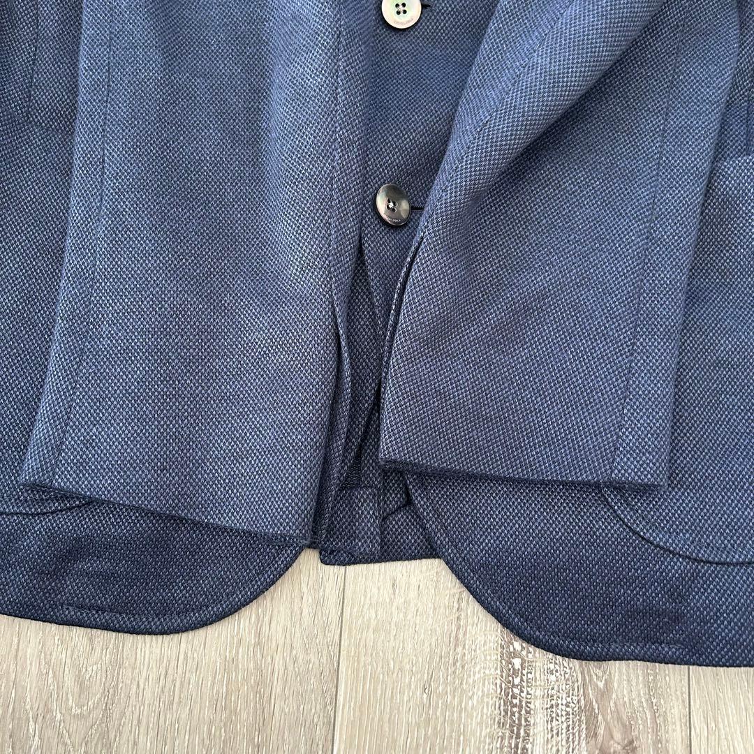 BOGLIOLI DOVER リネン コットン ホップサック アンコンジャケット