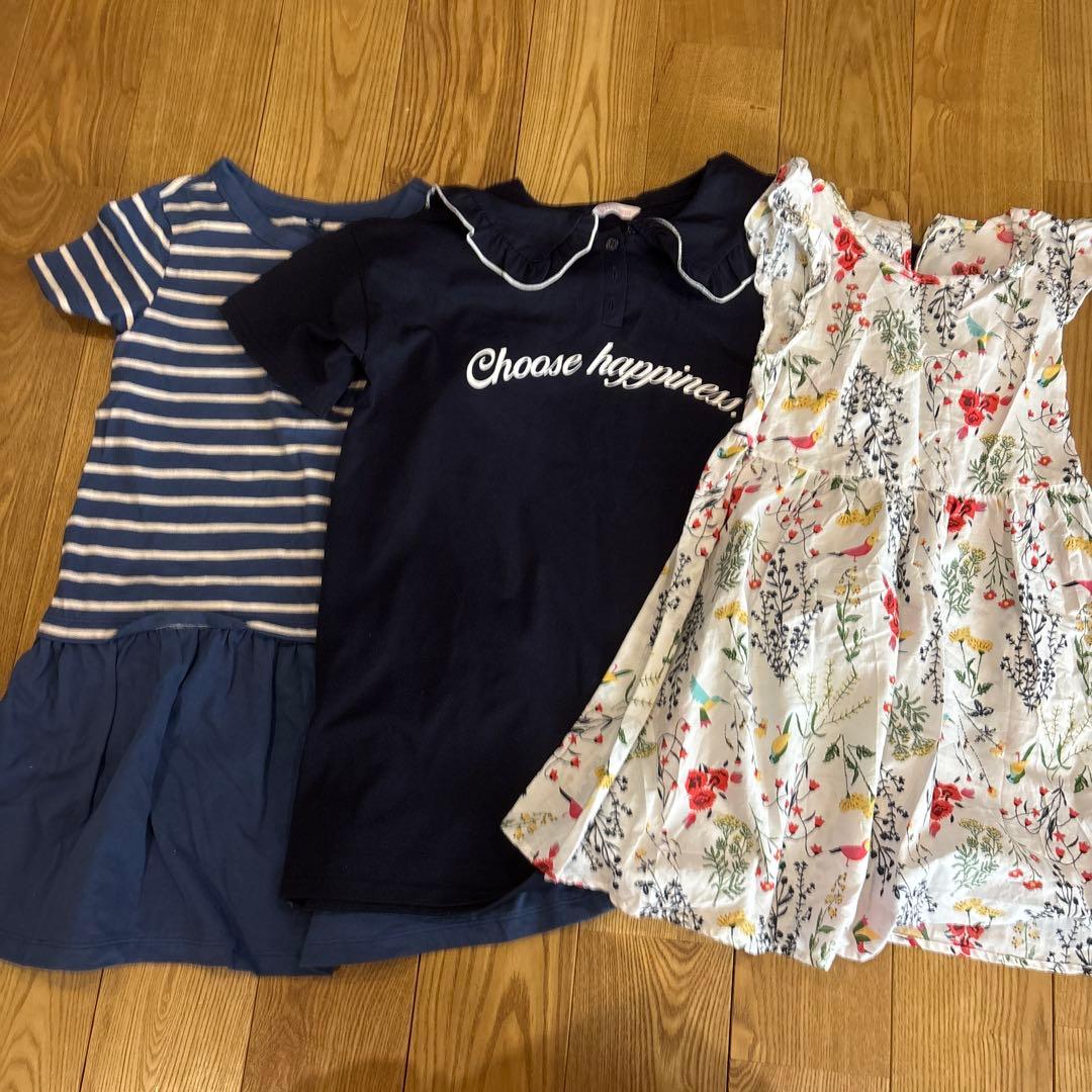 【子供服】女の子　アプレレクール　GU UNIQLO ワンピース　セット　130