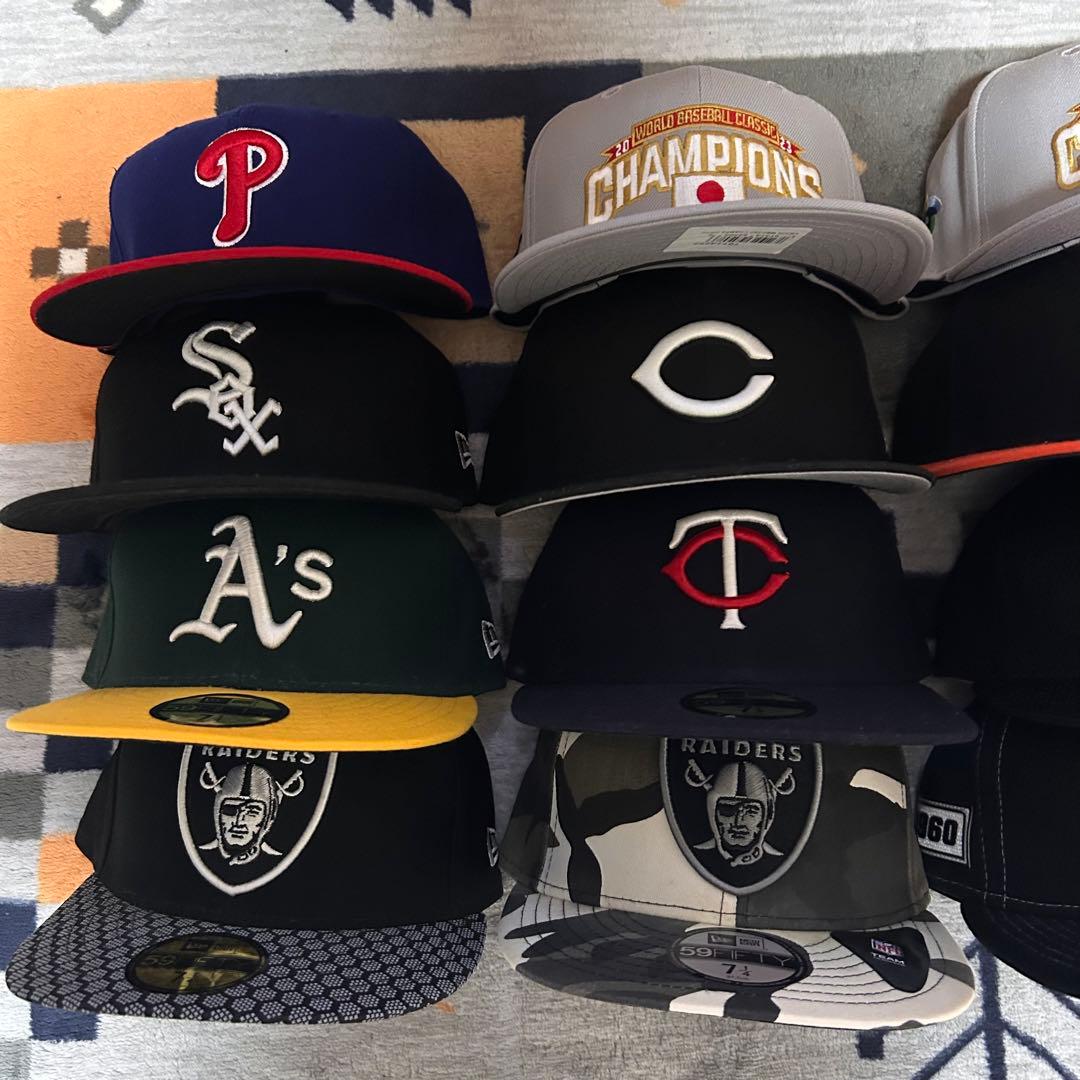 C*☆様 NEW ERA MLB/NFL/侍JAPAN 20点セット 59FIF