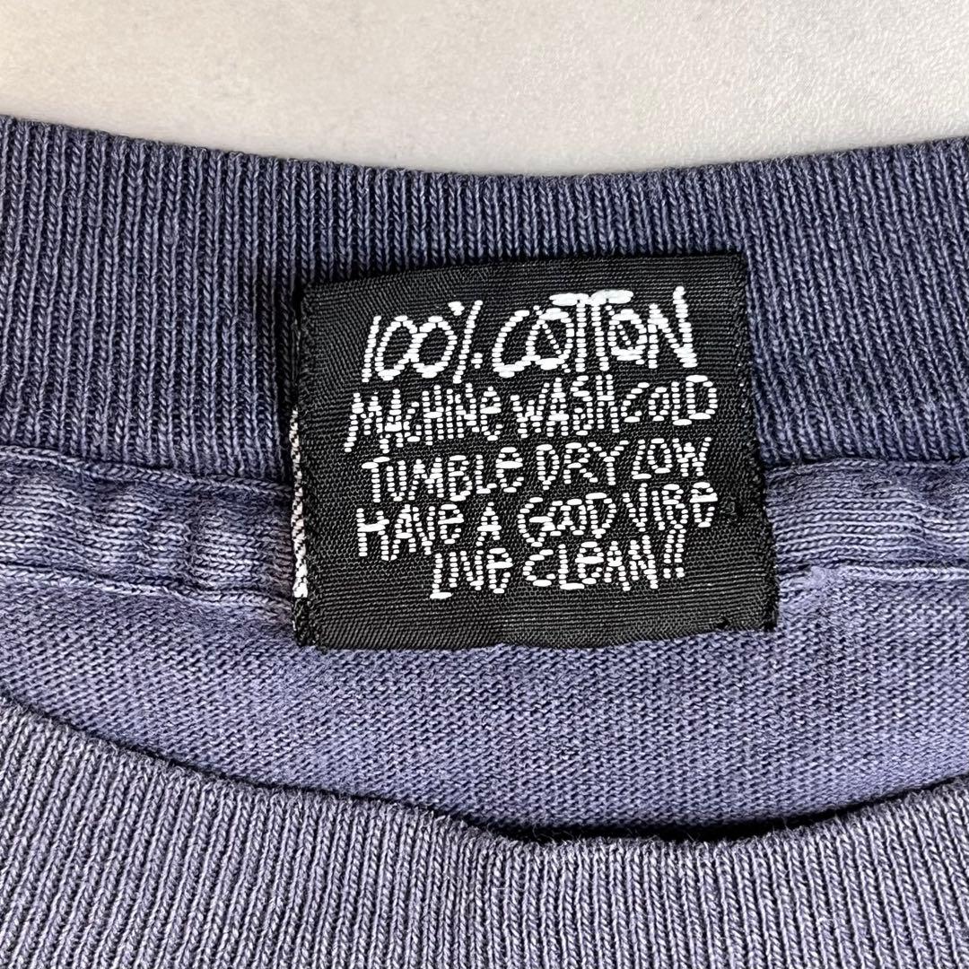 し*ゅ様 80s old stussy 黒タグ クラウン Tシャツ スレート X