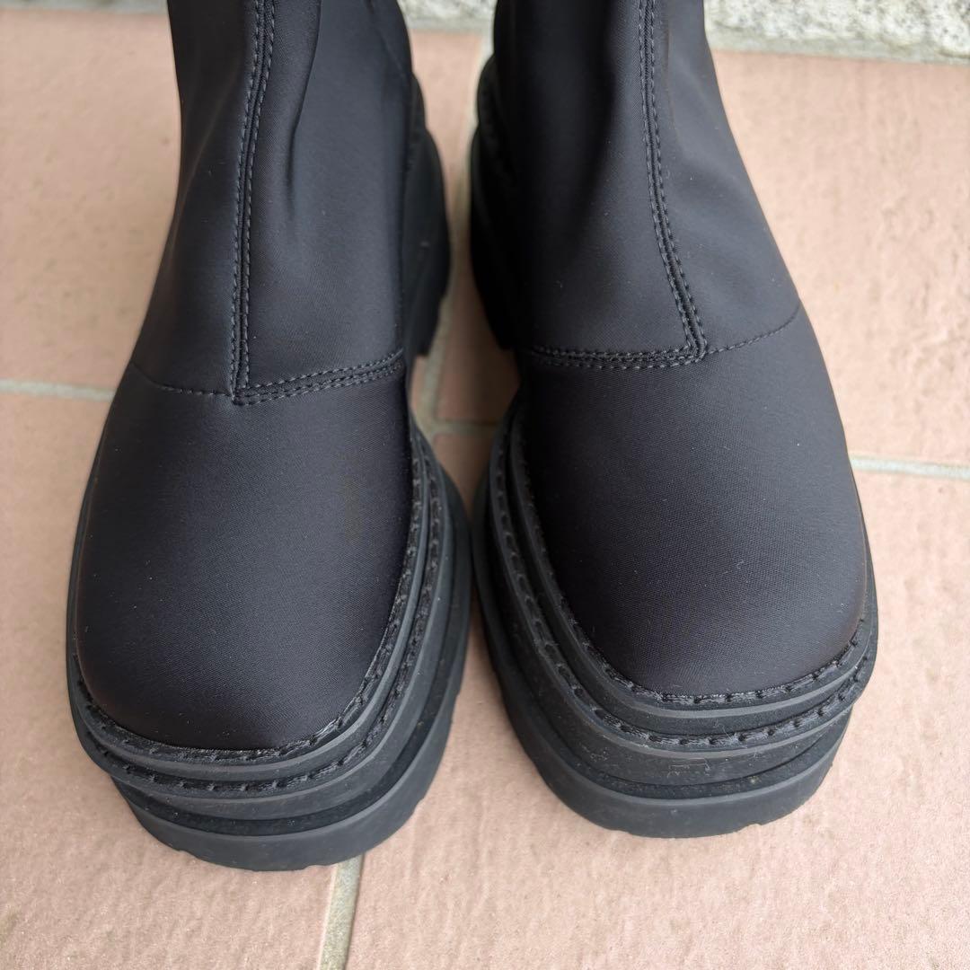 Darich ダーリッチ 美品 ウルトラストレッチフラットショートブーツ S