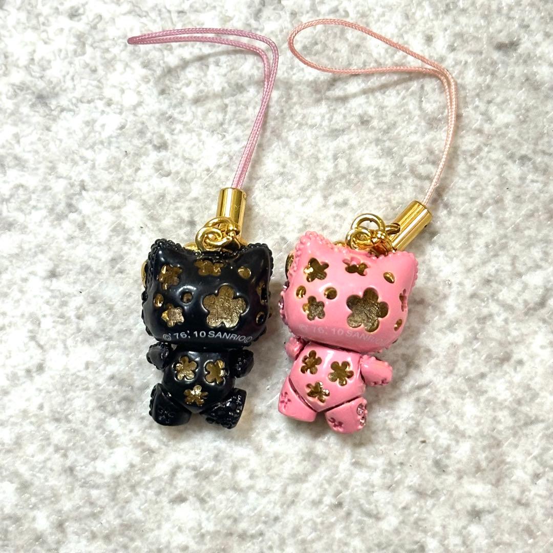 strapya ストラップ　ハローキティきらきらキティ携帯ストラップ