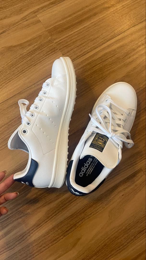 adidas Stan Smith ゴルフシューズ ホワイト24.5cm