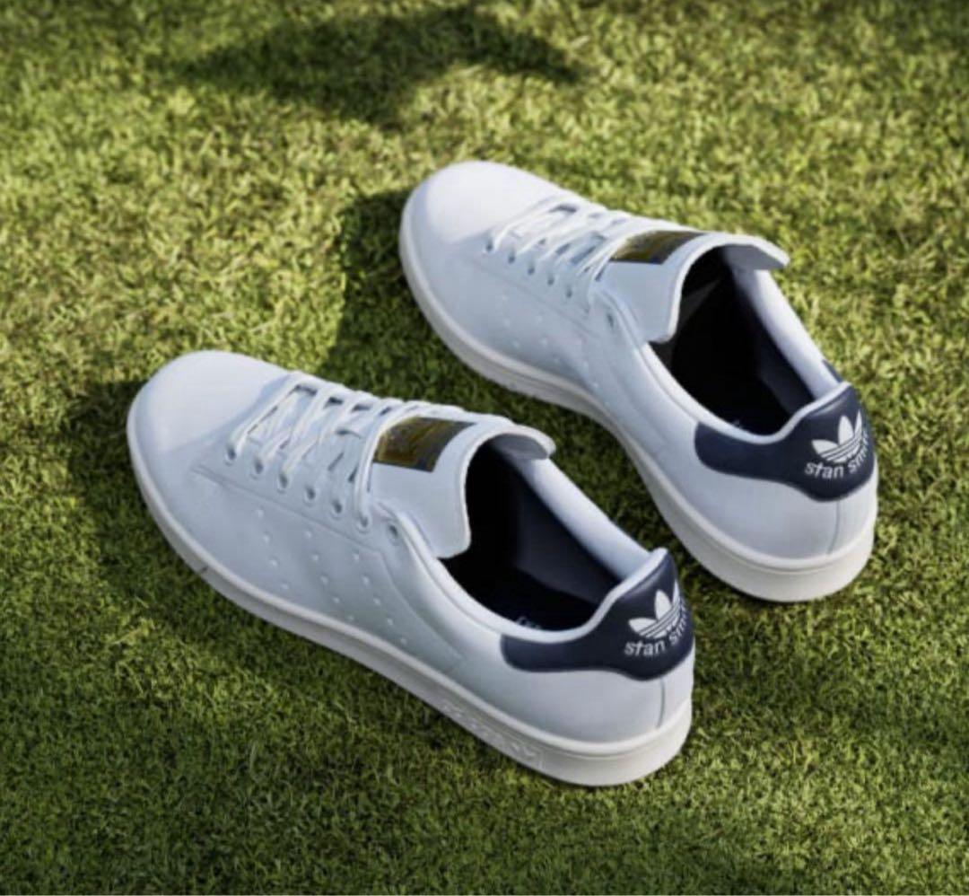 adidas Stan Smith ゴルフシューズ ホワイト24.5cm
